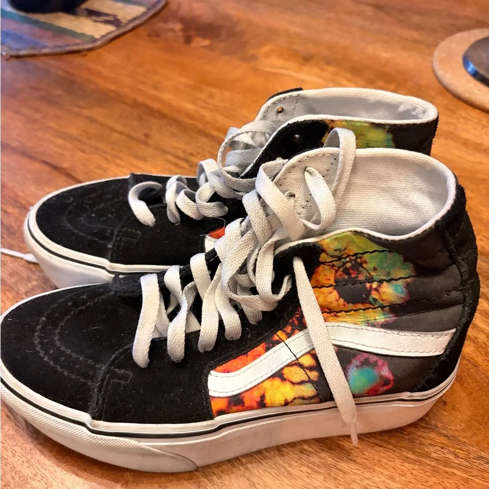 Vans Sk8-Hi Paradoxical Black Tapered Stackform Shoes - Picture 3 of 7